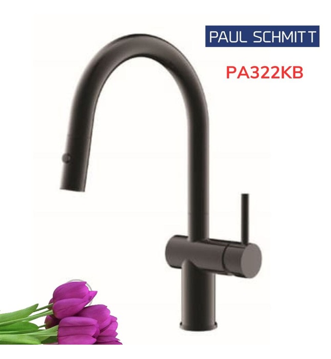 Vòi Bếp Dây Rút Nóng Lạnh Paulschmitt PA322KB