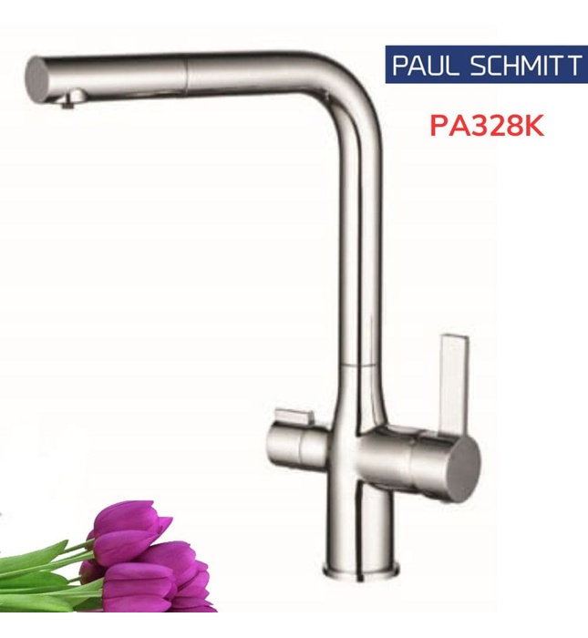 Vòi Bếp Dây Rút Nóng Lạnh Paulschmitt PA328K