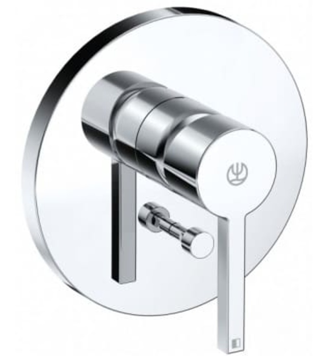 Mặt nạ bộ trộn âm tường màu đen Kludi Nova Fonte 206503915