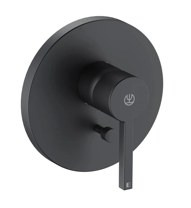 Mặt nạ bộ trộn âm tường màu đen Kludi Nova Fonte 206503915