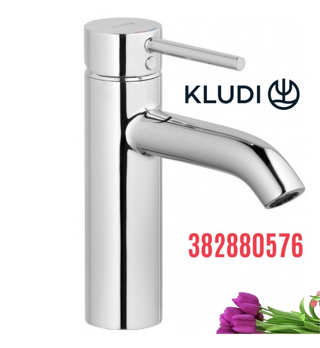 Vòi lavabo nóng lạnh 1 chân Kludi 38280576