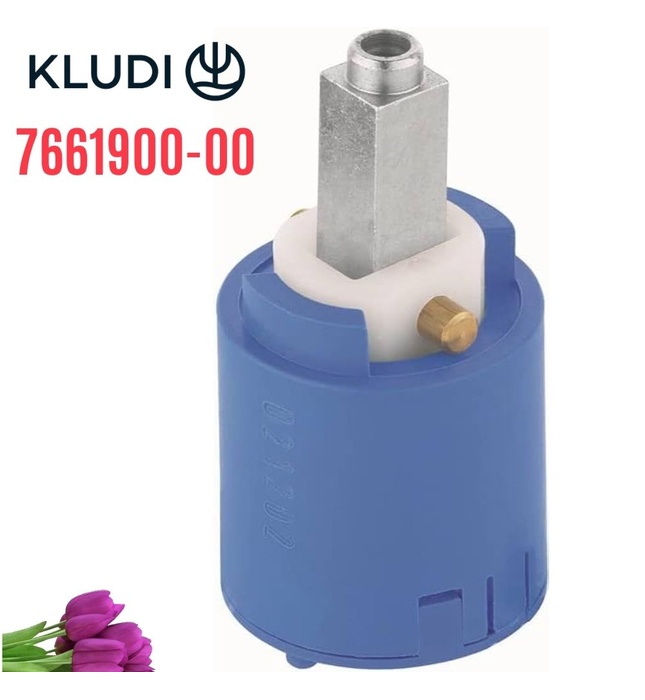 Van đóng mở nước Ceramic Kludi 7661900-00