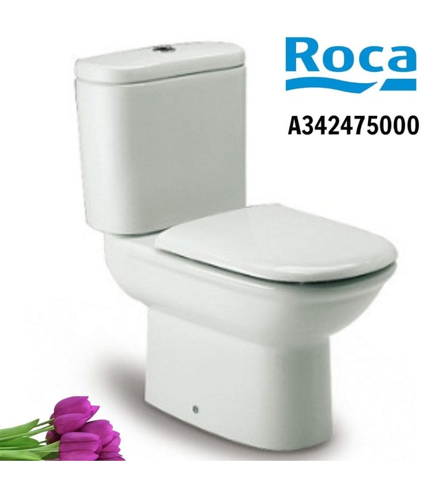 Bồn cầu 2 Khối nắp rơi êm ROCA A342475000