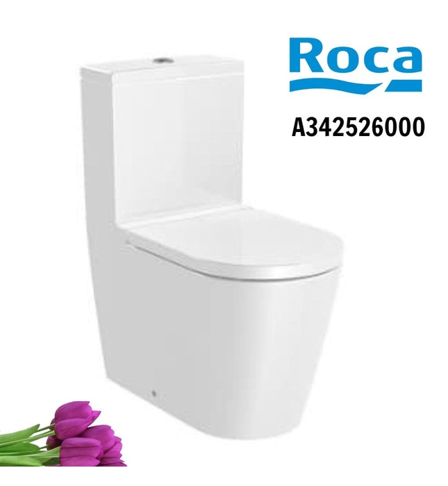 Bồn cầu 2 Khối nắp rơi êm ROCA A342526000