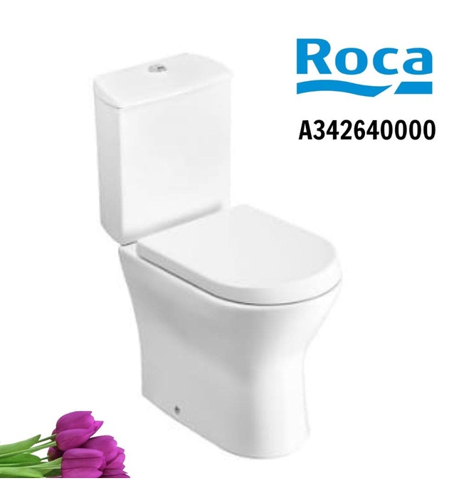 Bồn cầu 2 Khối nắp rơi êm ROCA A342640000