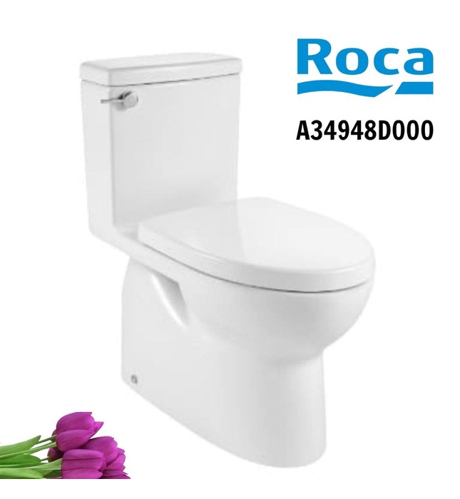 Bồn cầu 1 Khối nắp rơi êm ROCA A34948D000