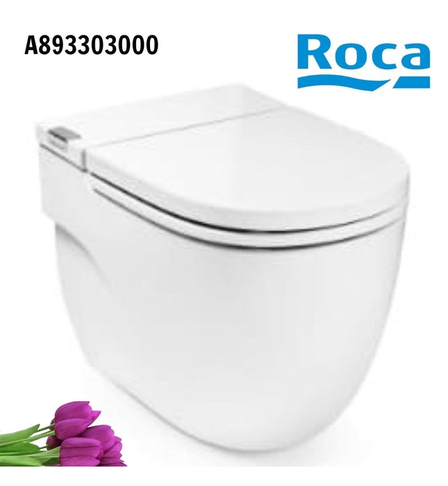 Bồn cầu 1 khối nắp rơi êm ROCA A893303000