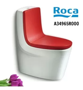 Bồn cầu 1 khối nắp rơi êm ROCA A34965R000
