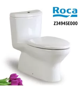 Bồn cầu 1 khối nắp rơi êm ROCA Z34945E000