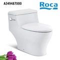Bồn cầu 1 khối xả gạt nắp rơi êm ROCA A349487000