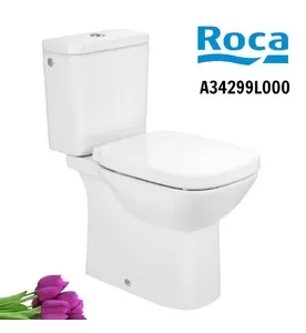 Bồn Cầu 2 Khối nắp rơi êm ROCA A34299L000