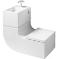 Thân bồn cầu treo tường kèm chậu lavabo ROCA A893020001