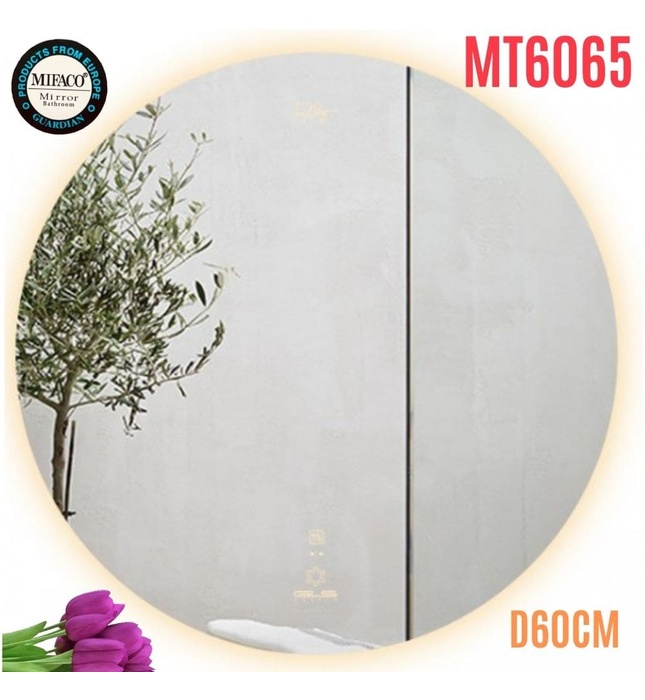 Gương Led Tròn D60cm Mifaco MT6065 Ánh Sáng Ngoài