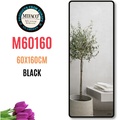 Gương Viền Nhôm Đen Body Toàn Thân 60x160cm Mifaco M60160