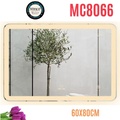 Gương Led Chữ Nhật Ngang 60x80cm Mifaco M8066 Ánh Sáng Ngoài