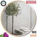 Gương Viền Nhôm Hồng Tròn D60cm Mifaco MT6068