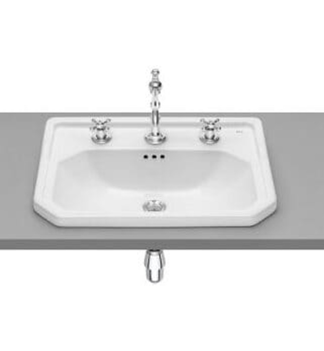 Chậu lavabo dương vành CARMEN ROCA A3270A5003