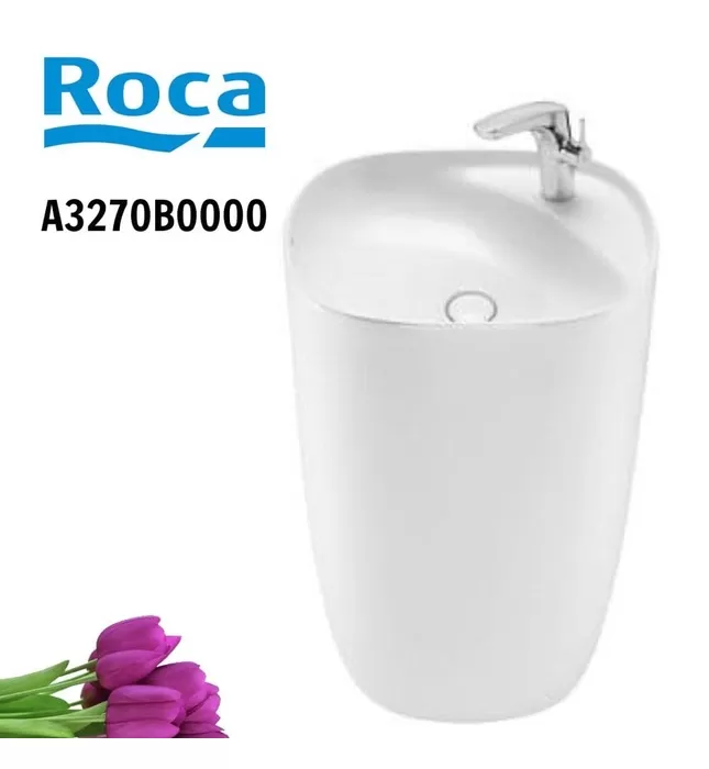 Chậu Lavabo Liền Chân Đặt Sàn Roca Beyond A3270B0000