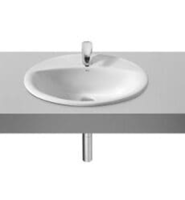 Chậu lavabo dương vành ALOA ROCA A327865000