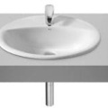 Chậu lavabo dương vành ALOA ROCA A327865000