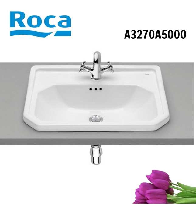 Chậu lavabo dương vành CARMEN ROCA A3270A5000