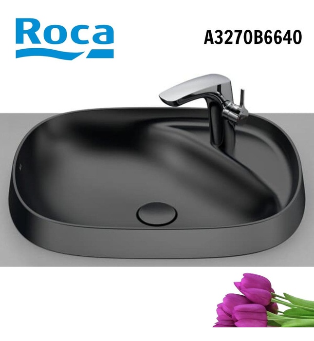 Chậu nửa âm mặt bàn BEYOND ROCA A3270B6640