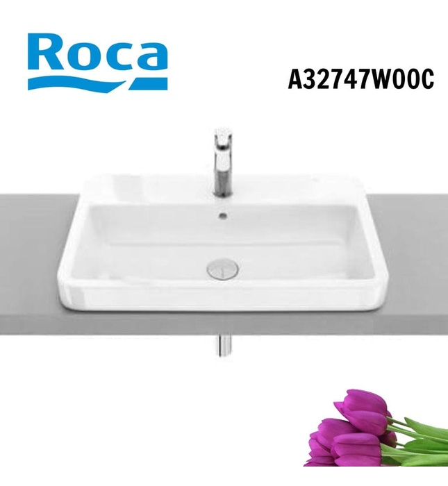 Chậu nửa âm mặt bàn GAP ROCA A32747W00C