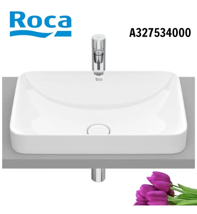 Chậu nửa âm mặt bàn INSPIRA SQUAR ROCA A327534000