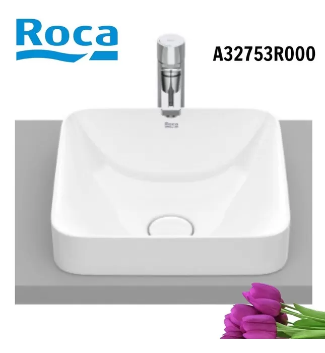 Chậu Lavabo Dương Vành Roca Inspira Square A32753R000