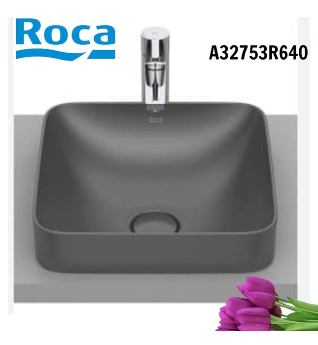 Chậu nửa âm mặt bàn INSPIRA SQUAR ROCA A32753R640
