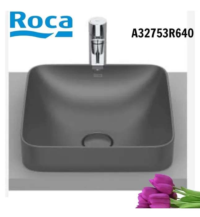 Chậu Lavabo Dương Vành Roca Inspira Square A32753R640