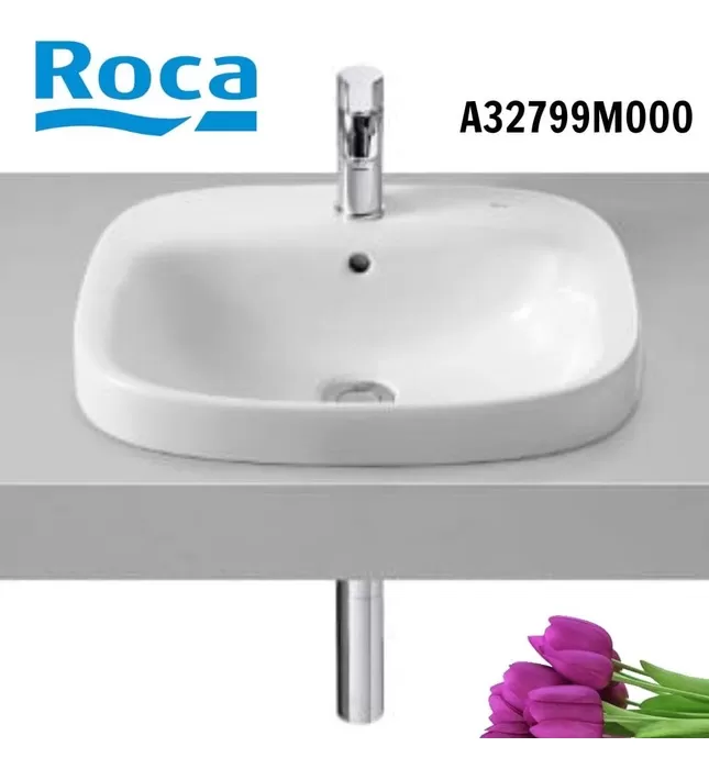 Chậu Lavabo Dương Vành Roca Debba A32799M000