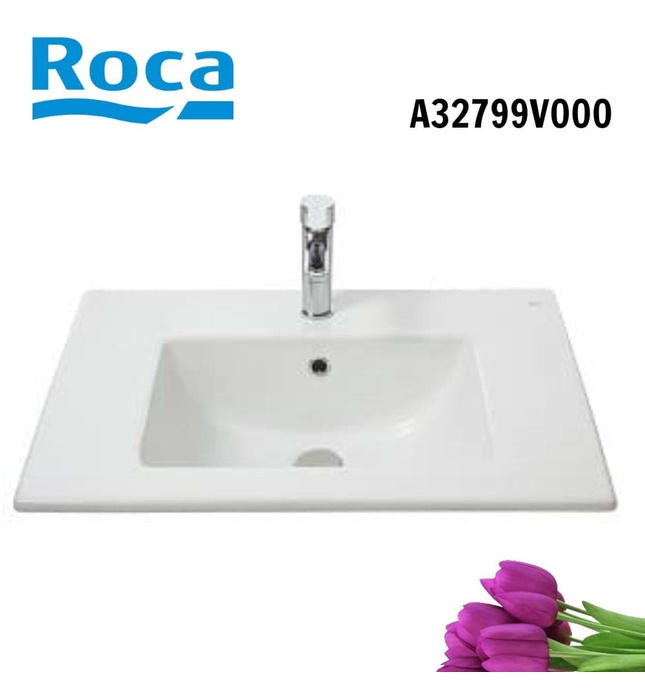Chậu lavabo dương vành DEBBA ROCA A32799V000