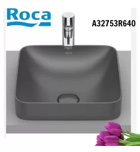 Chậu Lavabo Dương Vành Roca Inspira Square A32753R640