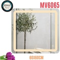 Gương Led Vuông 60x60cm Mifaco MV6065 Dòng Q Ánh Sáng Trong