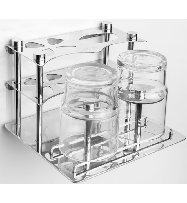 Kệ cốc đa năng inox SUS304 bóng Toda TD4503