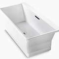 Bồn tắm đặt sàn gang tráng men 1.7m Reve Kohler K-16497T-0