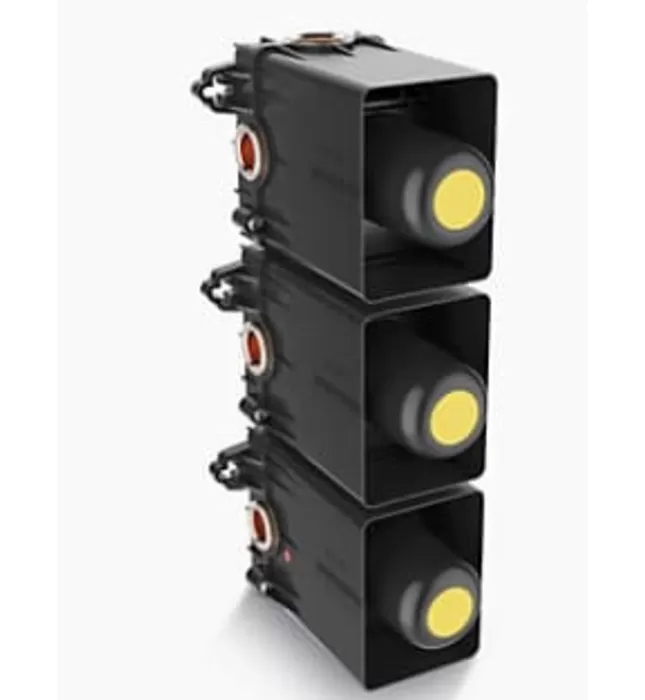 Bộ van 5 chiều cảm biến nhiệt âm tường Kohler K-99872T-CP