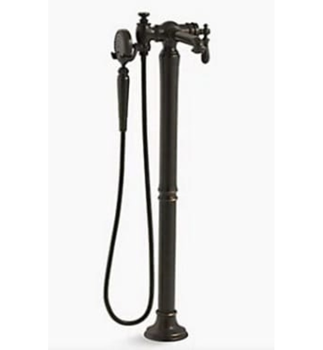 Sen vòi bồn tắm đặt sàn Kohler K-T72790-9M-2BZ