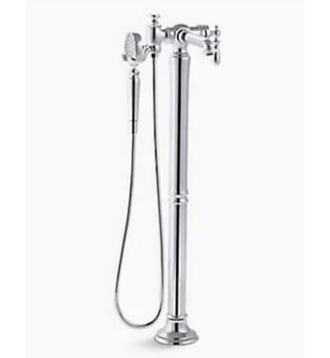 Sen vòi bồn tắm đặt sàn Kohler K-T72790-9M-CP