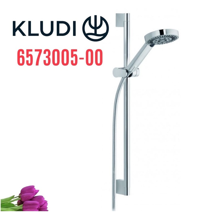 Bộ thanh trượt dây bát sen tắm Kludi A-QA 6573005-00
