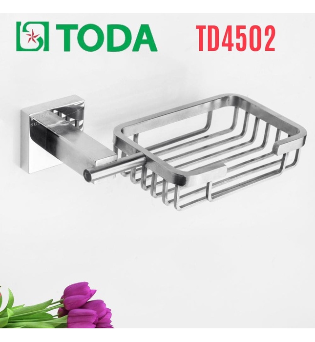 Nan xà phòng inox SUS304 bóng Toda TD4502