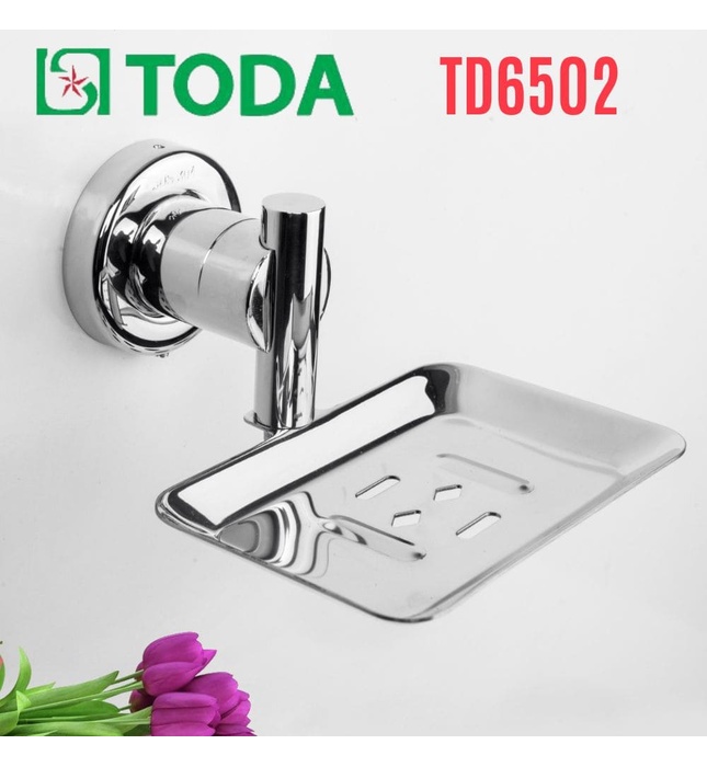 Giá xà phòng inox SUS304 bóng Toda TD6502