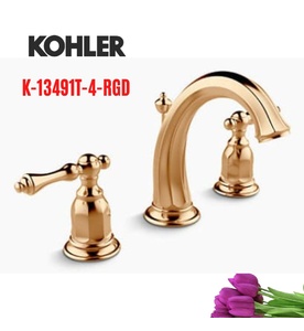 Vòi chậu rửa 3 lỗ Kohler K-13491T-4-RGD