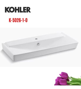 Chậu rửa đặt trên kệ phòng tắm Kohler K-5026-1-0