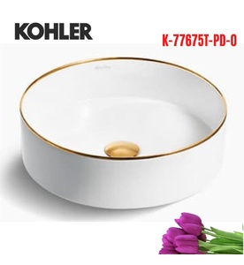 Chậu rửa đặt bàn Kohler K-77675T-PD-0