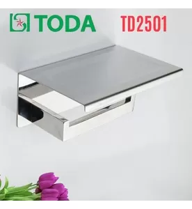 Móc giấy vệ sinh inox SUS304 bóng Toda TD2501