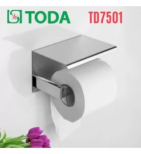 Móc giấy vệ sinh inox SUS304 bóng Toda TD7501