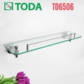 Kệ kính cường lực inox SUS304 bóng Toda TD6506