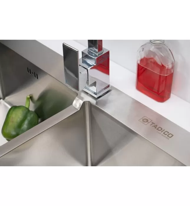 Chậu rửa bát đúc 2 hố SUS304 Tadico ECO.C.82.45.2